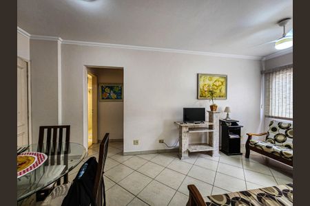 Sala de apartamento para alugar com 1 quarto, 94m² em Centro, São Vicente