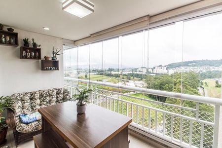 Varanda gourmet de apartamento para alugar com 2 quartos, 94m² em Residencial Tambore Iii, Santana de Parnaíba