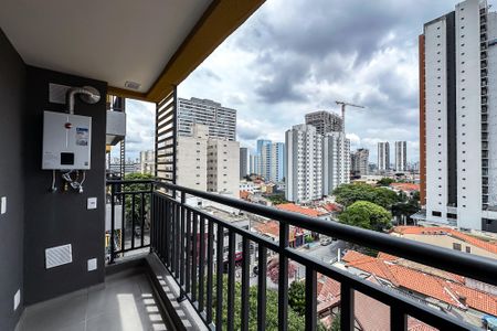 Varanda da Sala de apartamento para alugar com 1 quarto, 39m² em Belenzinho, São Paulo
