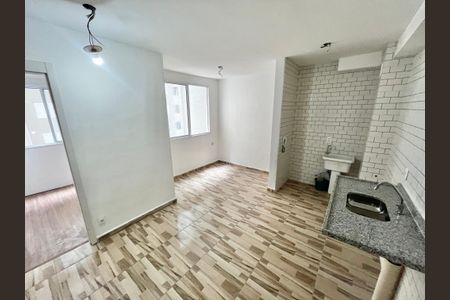 Sala/Cozinha de apartamento para alugar com 2 quartos, 37m² em Vila Hebe, São Paulo