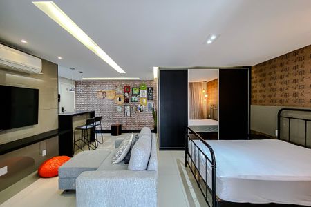 Quarto de kitnet/studio para alugar com 1 quarto, 55m² em Jardim Analia Franco, São Paulo