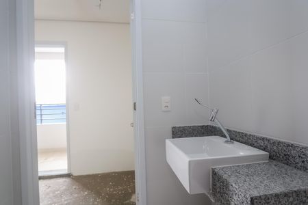 Banheiro da Suite de kitnet/studio para alugar com 1 quarto, 29m² em Morumbi, São Paulo