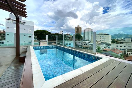 Piscina de apartamento à venda com 4 quartos, 200m² em Santa Ines, Belo Horizonte