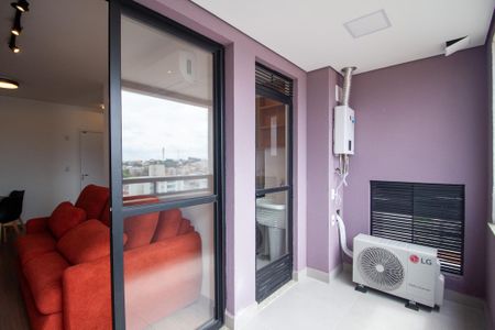 Varanda da Sala de apartamento para alugar com 1 quarto, 46m² em Jardim Guaruja, Sorocaba