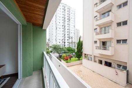 Varanda da Sala de apartamento à venda com 2 quartos, 72m² em Vila Clementino, São Paulo