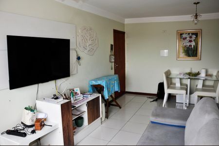 Detalhe - Sala e Sala de Jantar de apartamento para alugar com 2 quartos, 55m² em Sítio Morro Grande, São Paulo