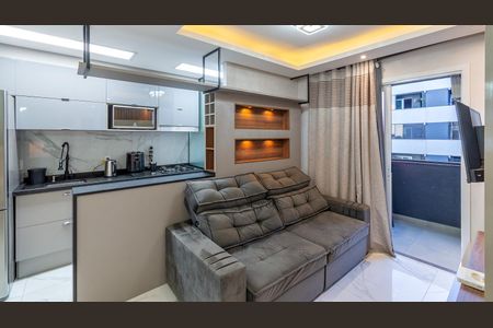 Sala de apartamento à venda com 2 quartos, 54m² em Centro, Canoas