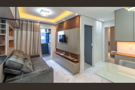 Sala de apartamento à venda com 2 quartos, 54m² em Centro, Canoas