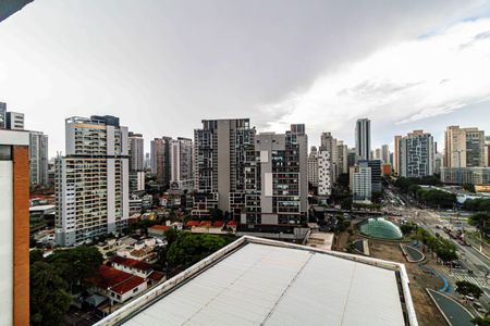 Vista de apartamento à venda com 1 quarto, 18m² em Jardim das Acacias, São Paulo