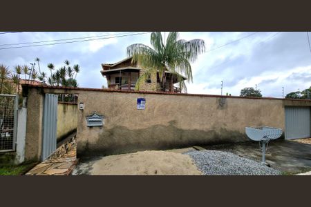 Fachada placa de casa à venda com 4 quartos, 630m² em Luiz Toledo, Lagoa Santa
