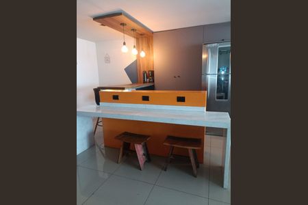Cozinha de kitnet/studio para alugar com 1 quarto, 30m² em Centro, Curitiba