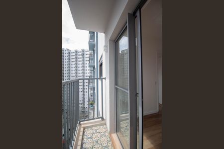 Varanda da Sala de apartamento para alugar com 2 quartos, 44m² em Vila Albertina, São Paulo