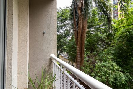 Varanda da Sala de apartamento à venda com 2 quartos, 50m² em Jardim Centenario, São Paulo