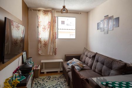 Sala de apartamento para alugar com 2 quartos, 56m² em Jardim Nova Cidade, Guarulhos