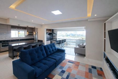 Sala de apartamento à venda com 3 quartos, 125m² em Industrial Autonomistas, Osasco