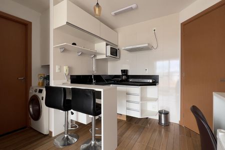 Cozinha e Área de Serviço de apartamento para alugar com 1 quarto, 31m² em Centro, Guarulhos