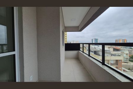 Varanda de apartamento à venda com 2 quartos, 69m² em Parque das Nações, Santo André