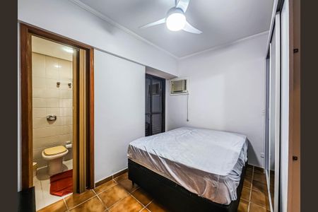 Quarto 1 suíte de apartamento para alugar com 2 quartos, 86m² em Itararé, São Vicente