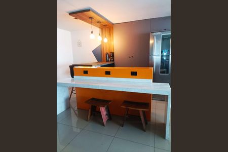 Cozinha de kitnet/studio para alugar com 1 quarto, 30m² em Centro, Curitiba