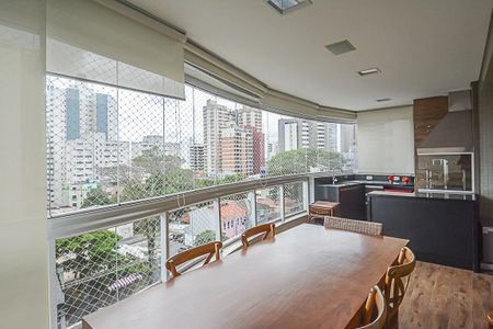 Varanda gourmet de apartamento à venda com 4 quartos, 255m² em Vila Alvaro Marques, São Bernardo do Campo