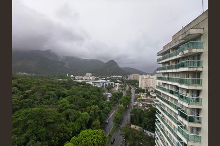 Vista - Varanda Quarto de apartamento para alugar com 1 quarto, 30m² em Camorim, Rio de Janeiro