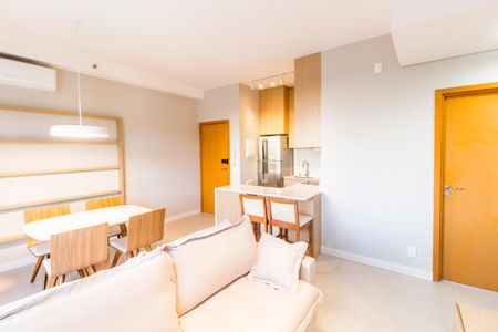 Sala de apartamento à venda com 2 quartos, 58m² em Centro de Apoio I (alphaville), Santana de Parnaíba