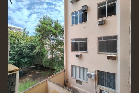 Vista da Sala de kitnet/studio à venda com 1 quarto, 50m² em Maracanã, Rio de Janeiro