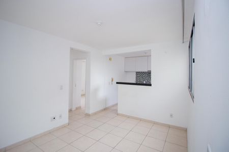 Sala de apartamento para alugar com 2 quartos, 46m² em Alvorada, Contagem