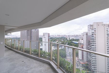 Varanda gourmet de apartamento à venda com 3 quartos, 219m² em Indianópolis, São Paulo