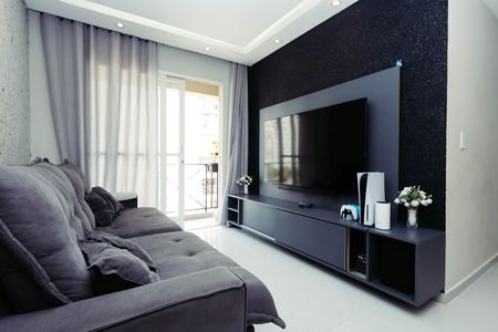 Sala de apartamento à venda com 3 quartos, 62m² em Parque Bristol, São Paulo