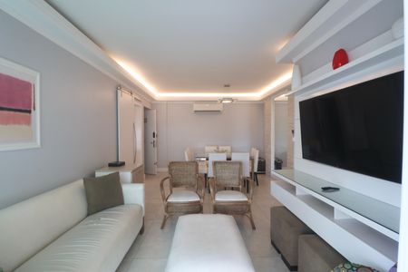 Sala de apartamento para alugar com 4 quartos, 118m² em Jardim Virginia, Guarujá