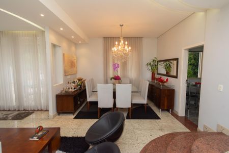 Sala de estar 1 de casa de condomínio à venda com 4 quartos, 361m² em Paquetá, Belo Horizonte