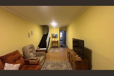 Sala de casa à venda com 3 quartos, 120m² em Vila Bastos, Santo André