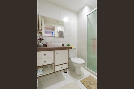 Banheiro da Suíte de apartamento à venda com 2 quartos, 53m² em Vila Moraes, São Paulo