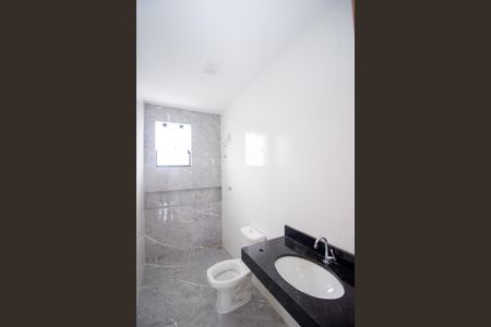 Banheiro da Suíte de casa à venda com 3 quartos, 125m² em Tres Barras, Contagem