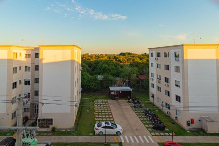Vista da Sala de apartamento à venda com 2 quartos, 43m² em Mato Grande, Canoas