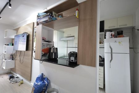 Cozinha de apartamento para alugar com 2 quartos, 55m² em Parque Sao Vicente, Santo André