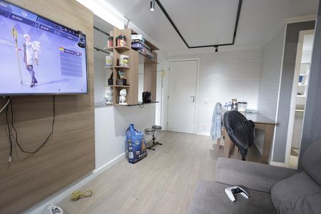 Sala de apartamento para alugar com 2 quartos, 55m² em Parque Sao Vicente, Santo André