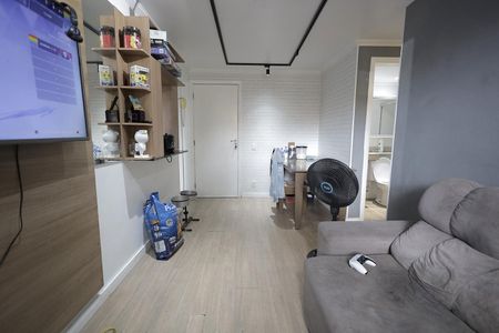 Sala de apartamento para alugar com 2 quartos, 55m² em Parque Sao Vicente, Santo André