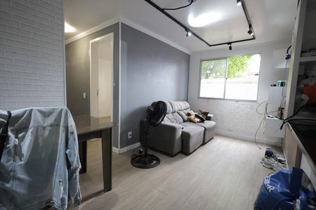 Sala de apartamento para alugar com 2 quartos, 55m² em Parque Sao Vicente, Santo André