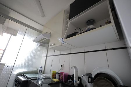 Cozinha de apartamento para alugar com 2 quartos, 55m² em Parque Sao Vicente, Santo André