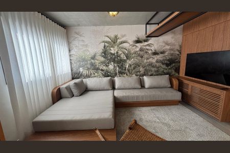 Sala - Quarto de apartamento para alugar com 1 quarto, 36m² em Jardim Jamaica, Santo André