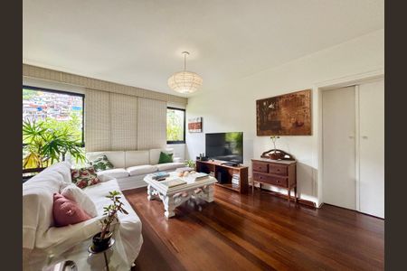 Sala de apartamento para alugar com 4 quartos, 187m² em Gávea, Rio de Janeiro