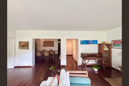 Sala de apartamento para alugar com 4 quartos, 187m² em Gávea, Rio de Janeiro