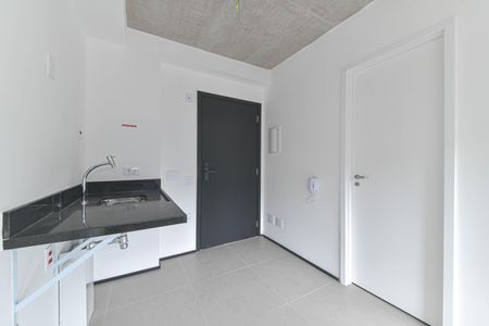 Cozinha de kitnet/studio para alugar com 1 quarto, 18m² em Santo Amaro, São Paulo