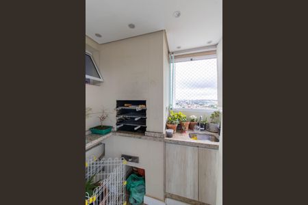 Varanda Gourmet de apartamento à venda com 3 quartos, 110m² em Vila Galvão, Guarulhos