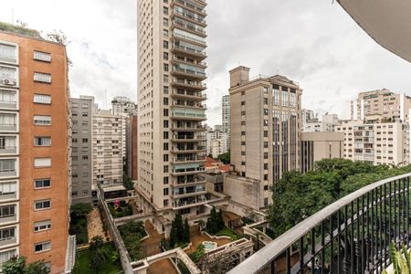 Vista da Varanda da Sala de apartamento para alugar com 4 quartos, 250m² em Santa Cecilia, São Paulo