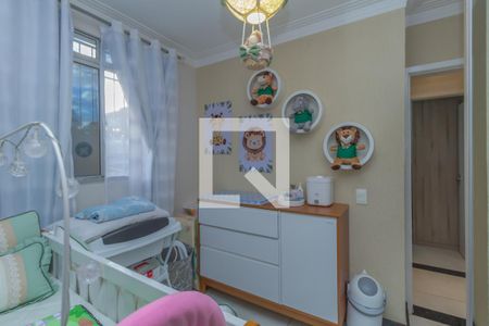 Quarto de apartamento à venda com 2 quartos, 51m² em São Gabriel, Belo Horizonte