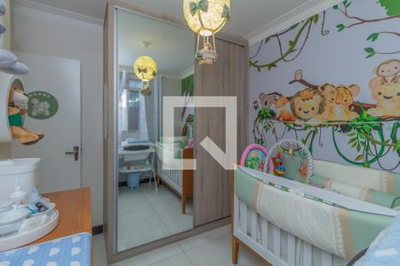 Quarto de apartamento à venda com 2 quartos, 51m² em São Gabriel, Belo Horizonte