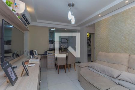 Sala de apartamento à venda com 2 quartos, 51m² em São Gabriel, Belo Horizonte